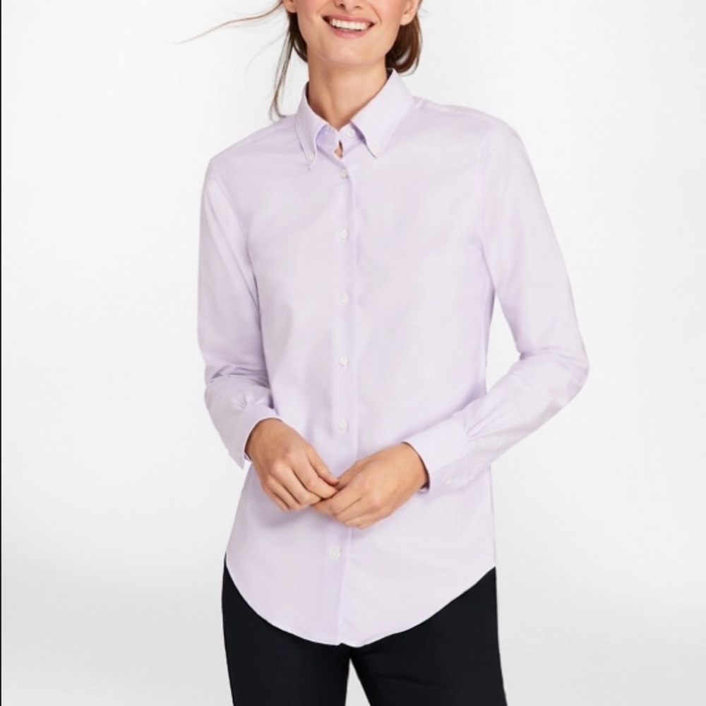 Classic Oxford Button Up Shirt Blouse non iron